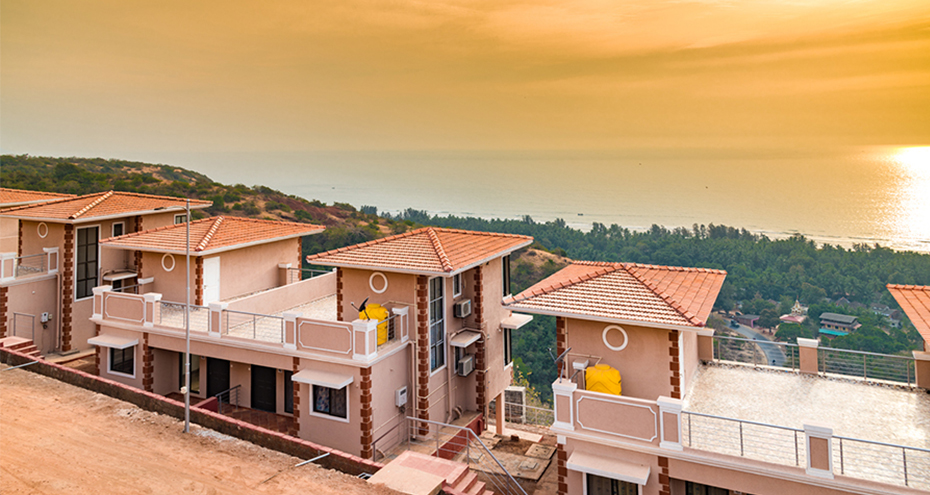 Terrace View, The Blue Breeze Project Dapoli 